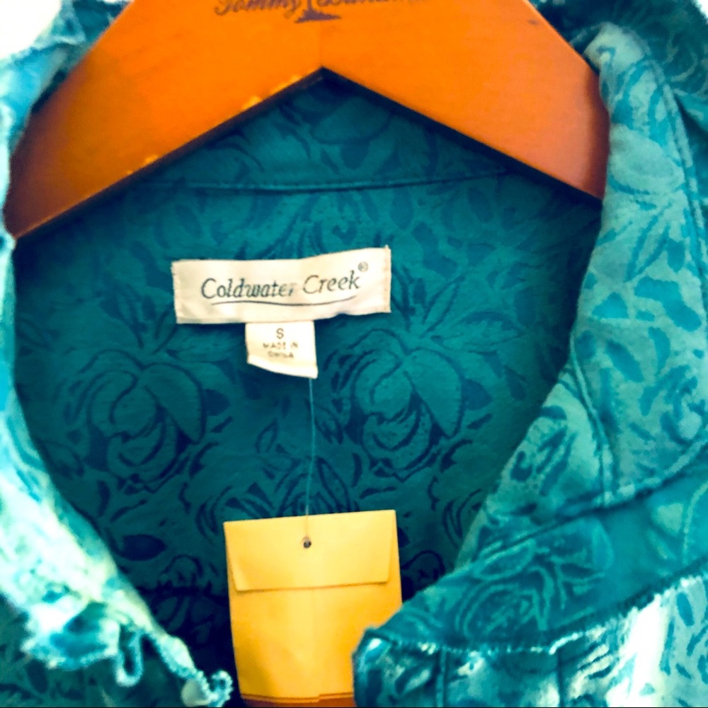 SALE!!! Coldwater Creek Jacquard Jacket - Picture 5 of 7